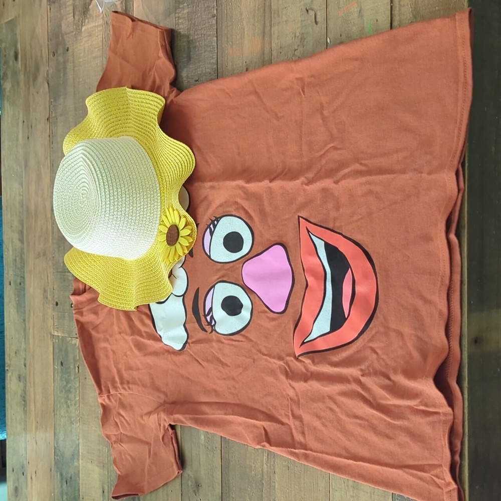 Disney Toy Story Mrs Potato Head Womens Costume w/Hat